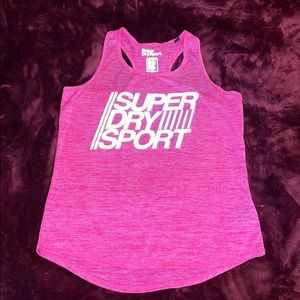 SuperDry wicked tank, worn once, size Large